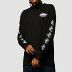 CAMISETA MANGA LONGA GLOBAL FLAME DOT MONO LS