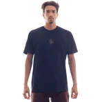 CAMISETA MALHAO FOLHA SOLTA PRETO - Imagem 2