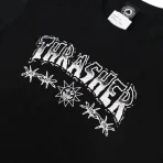 CAMISETA THRASHER BARBED WIRE PRETA