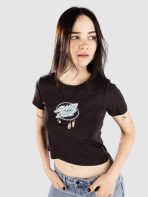 T-SHIRT FEMININA BARBED OVAL DOT FRONT SS