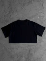 BLUSA CROPPED CLUB OVAL SOLID DOT CENTER OVERSIZED - Imagem 2